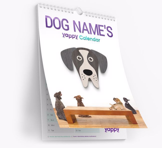 Personalised {dogsName}'s 2024 Calendar